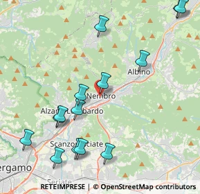 Mappa Via Don Vavassori, 24027 Nembro BG, Italia (4.81357)