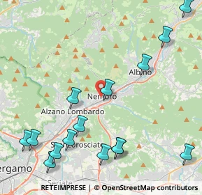 Mappa Via Don Vavassori, 24027 Nembro BG, Italia (5.35133)