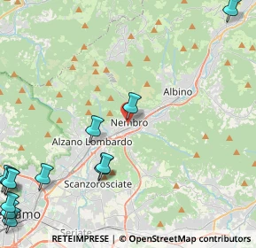 Mappa Via Don Vavassori, 24027 Nembro BG, Italia (6.69917)