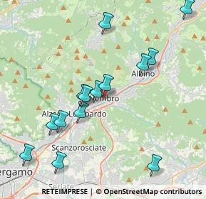 Mappa Via Don Vavassori, 24027 Nembro BG, Italia (4.14714)