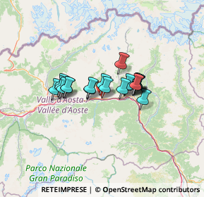 Mappa Frazione 11020, 11020 Verrayes AO, Italia (8.771)