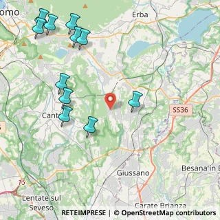 Mappa Via Giovanni XXIII, 22040 Brenna CO, Italia (5.23091)
