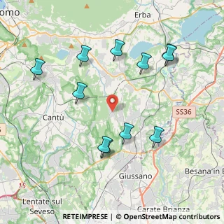 Mappa Via Giovanni XXIII, 22040 Brenna CO, Italia (4.14455)
