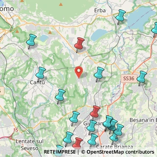 Mappa Via Giovanni XXIII, 22040 Brenna CO, Italia (6.3725)