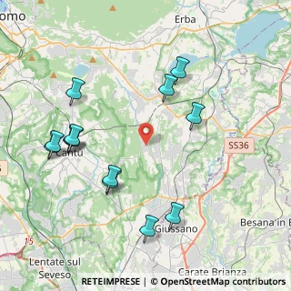 Mappa Via Giovanni XXIII, 22040 Brenna CO, Italia (4.44154)