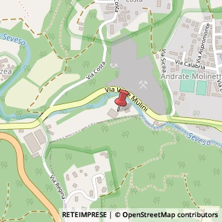 Mappa Via Val Mulini, 18, 22073 Vertemate con Minoprio, Como (Lombardia)
