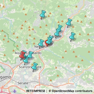 Mappa Via Fara, 24020 Pradalunga BG, Italia (3.58769)