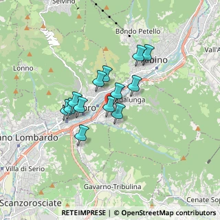 Mappa Via Fara, 24020 Pradalunga BG, Italia (1.25231)