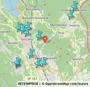 Mappa SP 33a, 28045 Invorio NO, Italia (2.35917)