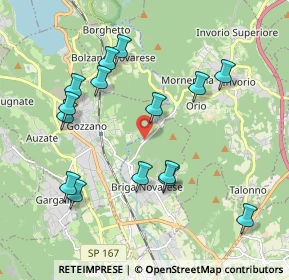 Mappa SP 33a, 28045 Invorio NO, Italia (2.024)