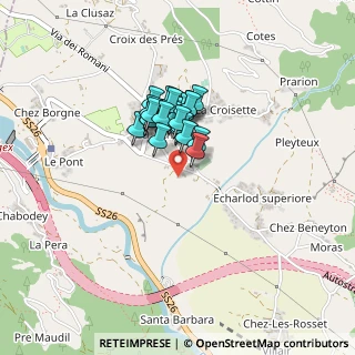 Mappa Via Tour Du Favrey, 11015 La Salle AO, Italia (0.264)