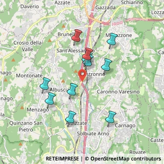 Mappa Autostrada dei Laghi, 21040 Albizzate VA, Italia (1.66909)