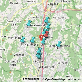 Mappa Autostrada dei Laghi, 21040 Albizzate VA, Italia (1.29286)