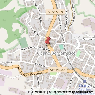 Mappa Via Giuseppe Mazzini, 49, 24034 Cisano Bergamasco, Bergamo (Lombardia)