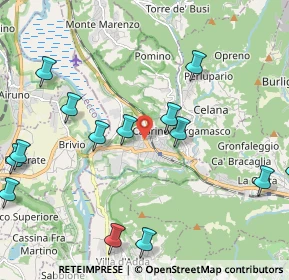 Mappa 24034 Cisano bergamasco BG, Italia (2.66133)