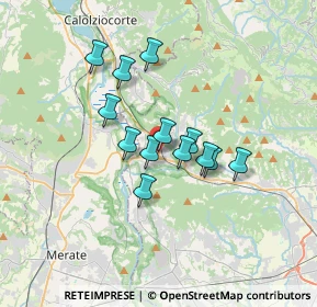 Mappa 24034 Cisano bergamasco BG, Italia (2.52615)