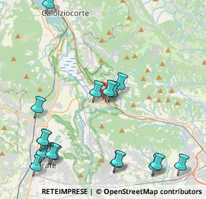 Mappa 24034 Cisano bergamasco BG, Italia (5.19235)