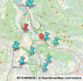 Mappa 24034 Cisano bergamasco BG, Italia (4.73167)