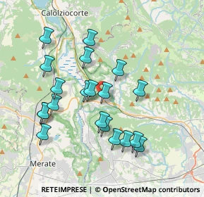 Mappa 24034 Cisano bergamasco BG, Italia (3.5935)