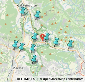 Mappa 24034 Cisano bergamasco BG, Italia (3.80727)