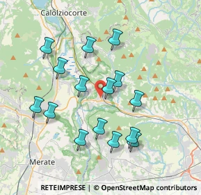 Mappa 24034 Cisano bergamasco BG, Italia (3.54533)