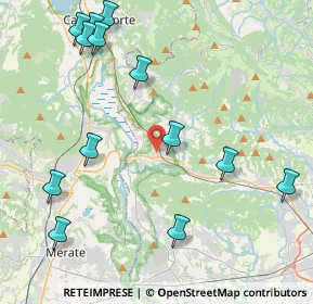 Mappa 24034 Cisano bergamasco BG, Italia (5.07692)