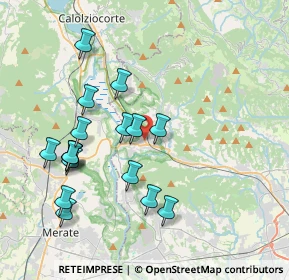 Mappa 24034 Cisano bergamasco BG, Italia (3.88118)