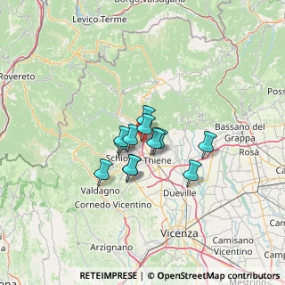 Mappa Dell'Agricoltura, 36013 Piovene Rocchette VI, Italia (7.87417)