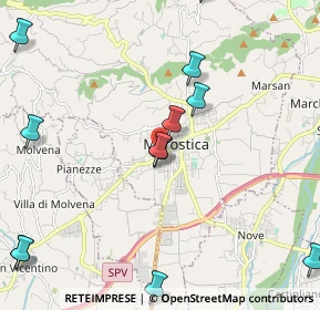 Mappa Via 4 Novembre, 36063 Marostica VI, Italia (2.85538)