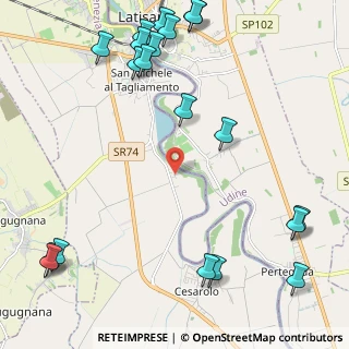 Mappa Via San Marco, 30028 San Michele Al Tagliamento VE, Italia (3.0565)