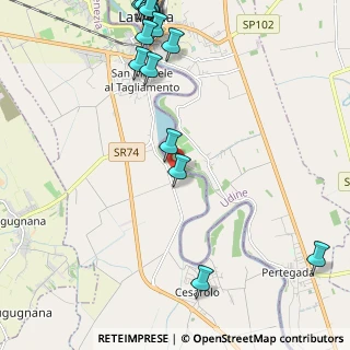 Mappa Via San Marco, 30028 San Michele Al Tagliamento VE, Italia (3.0225)