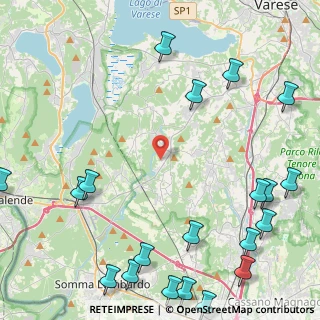Mappa Via Gioacchino Rossini, 21020 Mornago VA, Italia (6.5505)