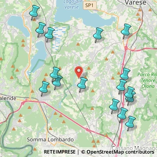 Mappa Via Gioacchino Rossini, 21020 Mornago VA, Italia (5.20625)