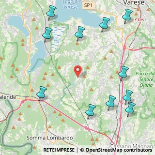 Mappa Via Gioacchino Rossini, 21020 Mornago VA, Italia (5.66636)