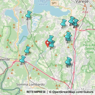 Mappa Via Gioacchino Rossini, 21020 Mornago VA, Italia (4.38071)