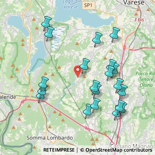 Mappa Via Gioacchino Rossini, 21020 Mornago VA, Italia (4.451)