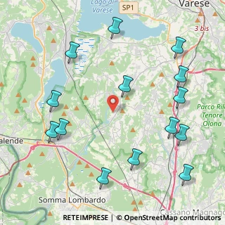 Mappa Via Gioacchino Rossini, 21020 Mornago VA, Italia (5.11214)