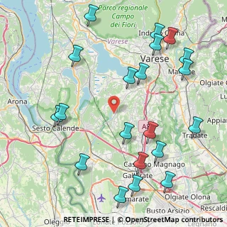 Mappa Via Gioacchino Rossini, 21020 Mornago VA, Italia (10.258)