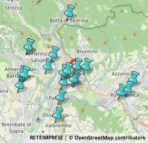 Mappa Strada Statale, 24011 Almé BG, Italia (1.9055)