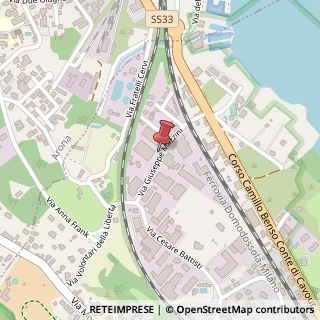 Mappa Via Giuseppe Mazzini, 24, 28040 Dormelletto, Novara (Piemonte)