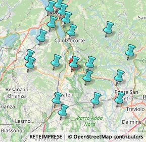 Mappa Via Giulia e Maria Recli, 23883 Brivio LC, Italia (8.694)