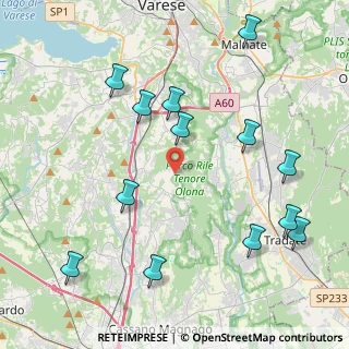 Mappa Via Guglielmo Marconi, 21040 Caronno Varesino VA, Italia (4.83769)