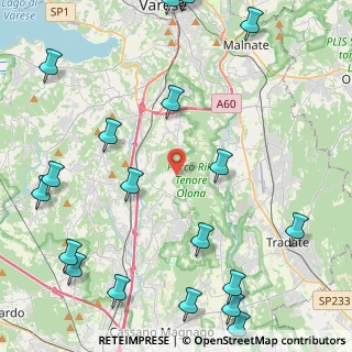 Mappa Via Guglielmo Marconi, 21040 Caronno Varesino VA, Italia (6.322)