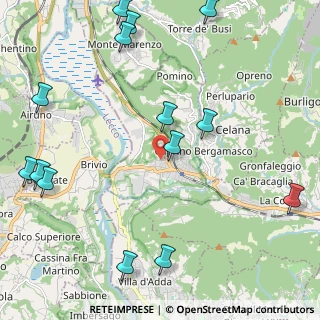 Mappa Via Don Antonio Seghezzi, 24034 Cisano Bergamasco BG, Italia (2.875)