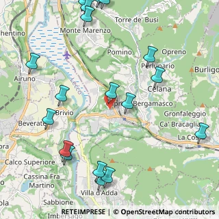 Mappa Via Don Antonio Seghezzi, 24034 Cisano Bergamasco BG, Italia (2.9275)