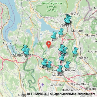 Mappa Via Cristoforo Colombo, 21020 Mornago VA, Italia (8.3015)