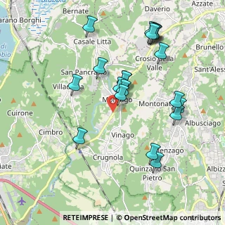 Mappa Via Cristoforo Colombo, 21020 Mornago VA, Italia (2.016)