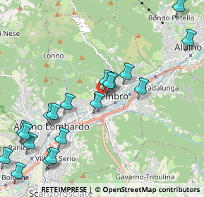 Mappa Via Sant'Jesus, 24027 Nembro BG, Italia (2.46789)