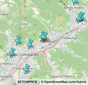 Mappa Via Sant'Jesus, 24027 Nembro BG, Italia (2.83545)