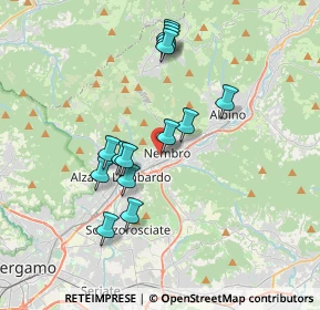 Mappa Via Sant'Jesus, 24027 Nembro BG, Italia (3.29643)